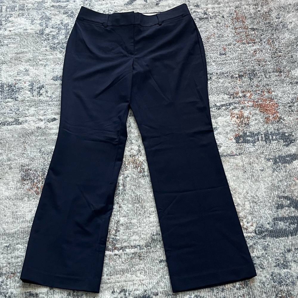 LOFT Black Boot Cut Dress Pants